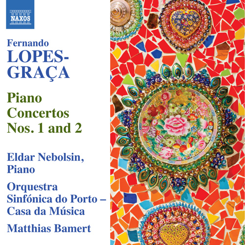 Lopes-Graça Piano Concertos album cover