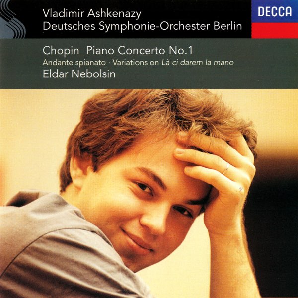 Chopin Piano Concerto No. 1 with Vladimir Ashkenazy album cover