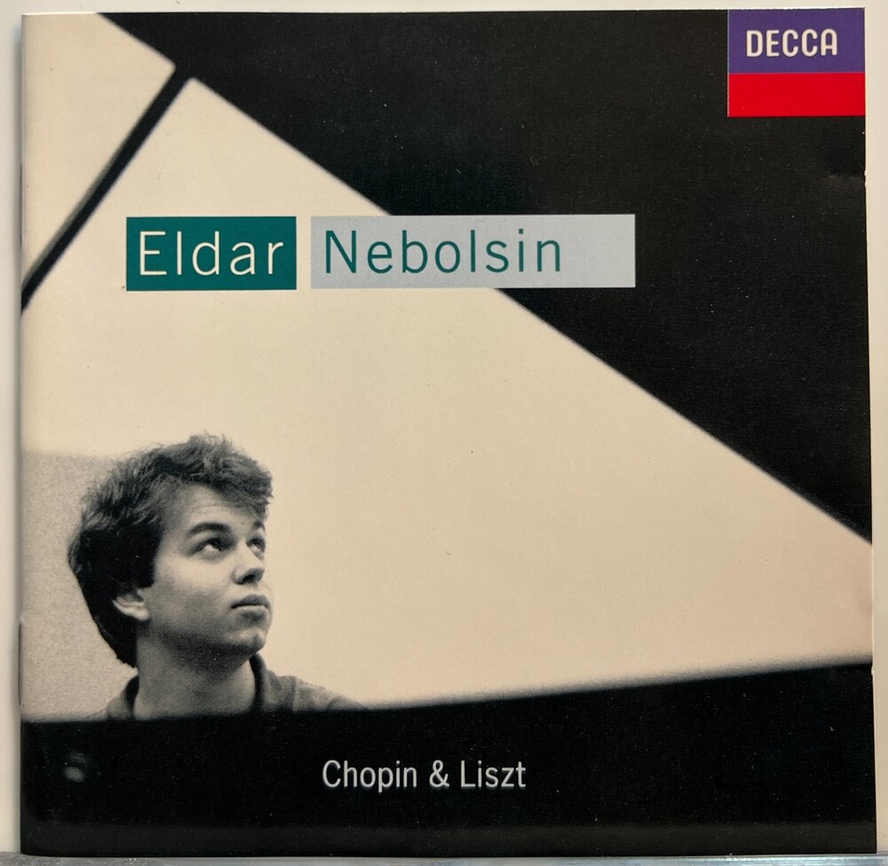Eldar Nebolsin Chopin and Liszt Decca album cover