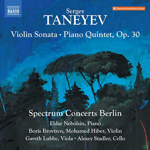 Taneyev Violin Sonata and Piano Quintet album cover